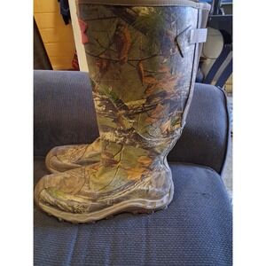 Under Armour HAW Hunting Boots Mens 12 Realtree Camo 800g Primaloft Waterproof